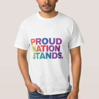 Camiseta Pistas de Nação Orgulhosas