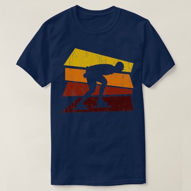 Camiseta Pistas de Patinação de Velocidade (Frente do Design)