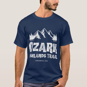 Camiseta Pistas de trilhos de Ozark e Hikers