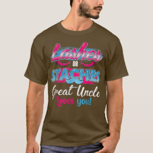 Camiseta Pistas ou Excelentes de Lashes Tio ama Você Melhor