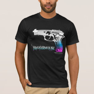 Camiseta Pistola de TriggerMouse invertida