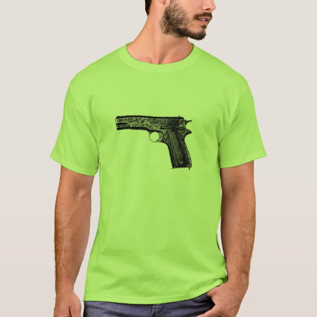 Camiseta Pistola de WWII M1911 (Frente)