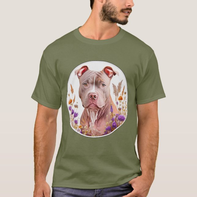 Camiseta Pit Bull 02 T-Shirt (Frente)