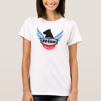 Camiseta Pit Bull Angels- T-Shirt de longa folga (Damas)