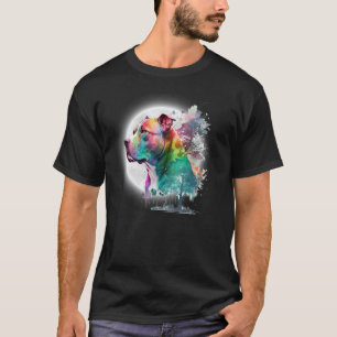 Camiseta Pit Bull Artístico Pibble
