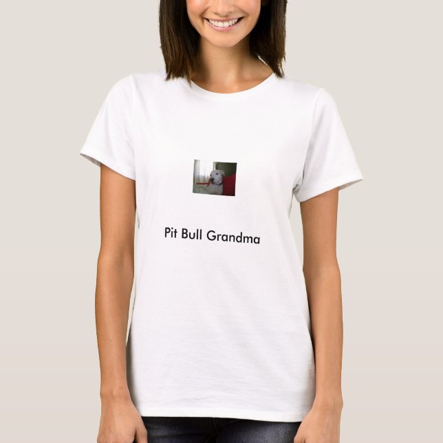 Camiseta Pit Bull Avó (Frente)