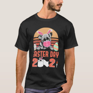 Camiseta Pit Bull Cachorro Rosto Máscara Coelho Coelho Coel