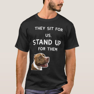 Camiseta Pit Bull Defenda-se Cães Pitbull Gráfico