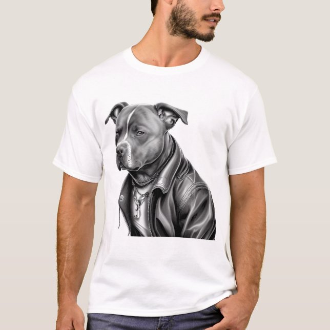 Camiseta Pit Bull Dog (Frente)