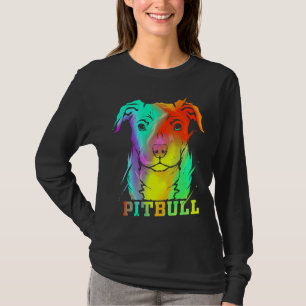 Camiseta Pit Bull Dog Lover Pitbull Trabalho de arte