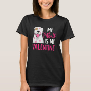 Camiseta Pit Bull É Meu Namorados Cachorro Amor Ou Pai Mãe