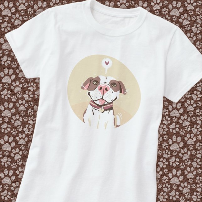 Camiseta Pit Bull Fofo (Criador carregado)
