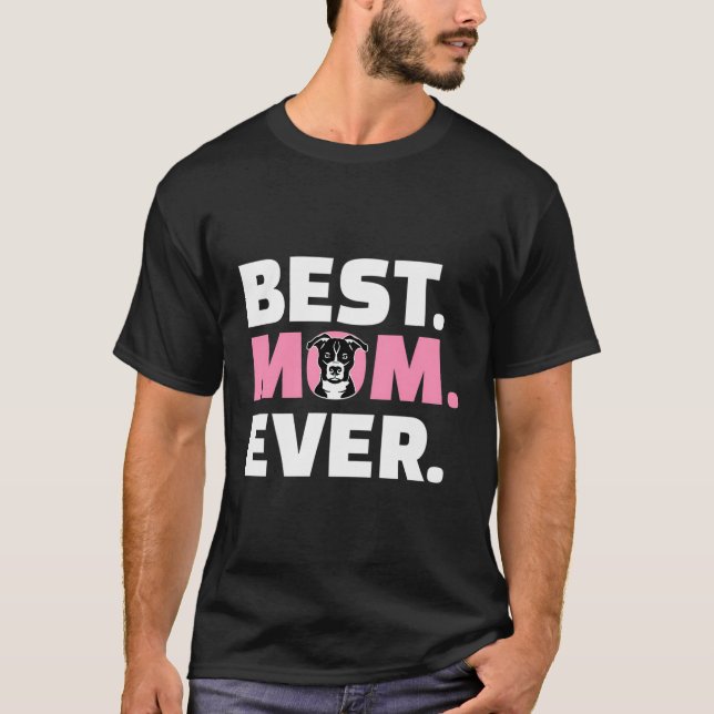 Camiseta Pit Bull Mãe (Frente)