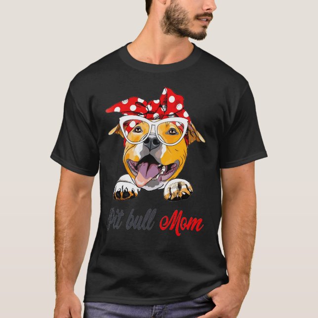 Camiseta Pit Bull Mãe (Frente)