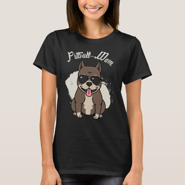 Camiseta Pit Bull Mãe (Frente)