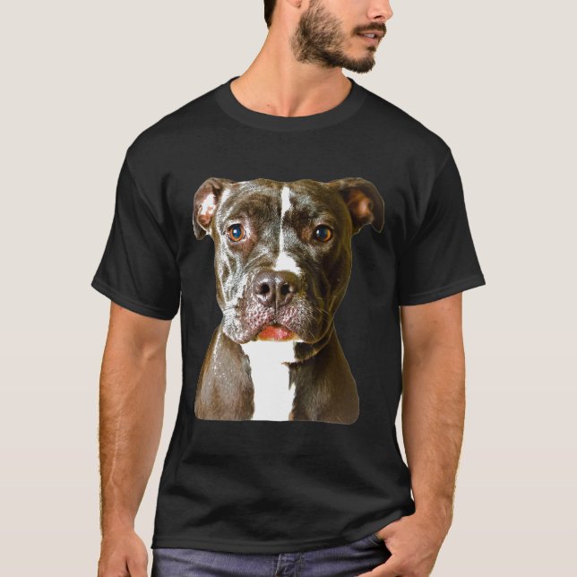Camiseta Pit Bull Pitbull Dog (Frente)