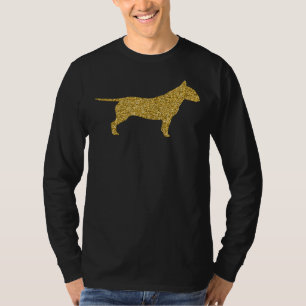 Camiseta Pit Bull Pittie Pitbull Cachorro Dourado