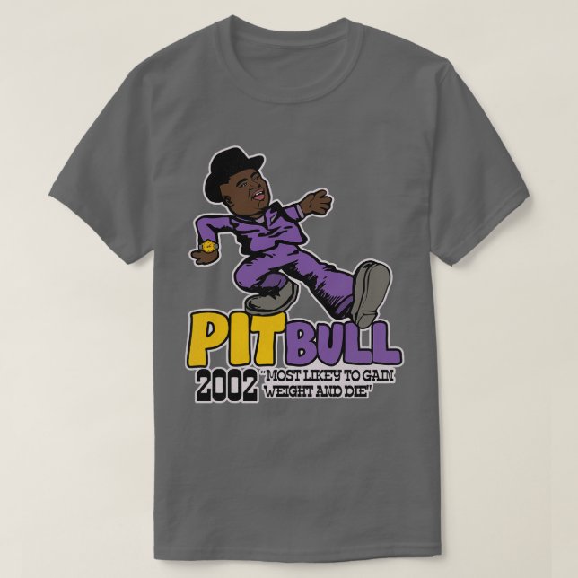 Camiseta Pit Bull Playa Hater Ball Pimp Walk (Frente do Design)