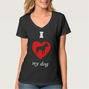 Camiseta Pit Bull Terrier I Love My og
