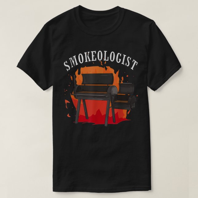 Camiseta Pit Grill Pellet Smokeologista Smokeologista L (Frente do Design)