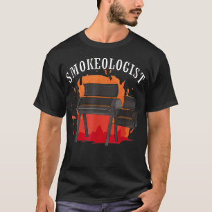 Camiseta Pit Grill Pellet Smokeologista Smokeologista L