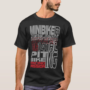 Camiseta Pitbike Mini Bike Motorcycle Racer