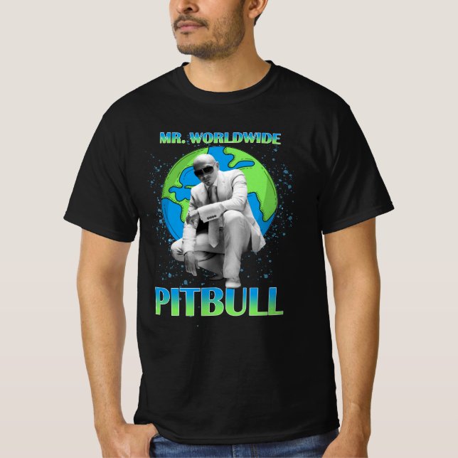 Camiseta Pitbul Sr. Worldwide (Frente)
