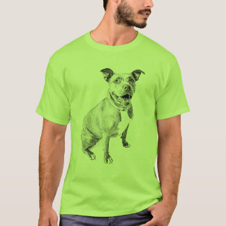 Camiseta Pitbull amigável