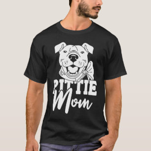 Camiseta Pitbull Ban Mãe Cachorro Raça Pittie Mãe