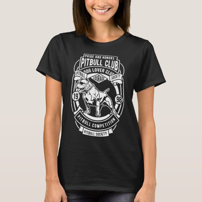 Camiseta Pitbull Club (Frente)