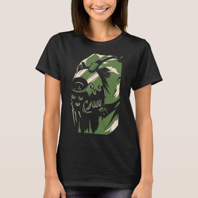 Camiseta Pitbull com foca (Frente)