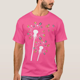 Camiseta Pitbull Dandelion, Cachorro Mãe Para Mulheres, Cac