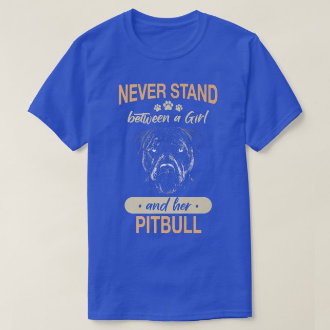 Camiseta Pitbull Dog American Pit Bull (Frente do Design)
