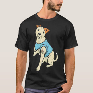 Camiseta Pitbull Eu Amo Mamãe Tatto Pittie Dog