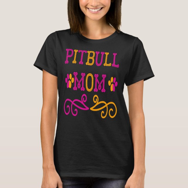 Camiseta Pitbull Mãe Essencial 87 (Frente)