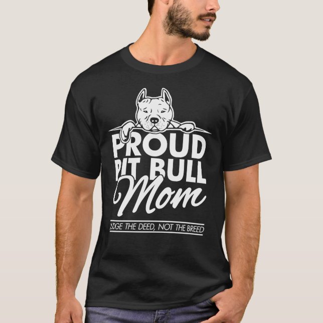 Camiseta Pitbull Mãe Feita Scoop (Frente)