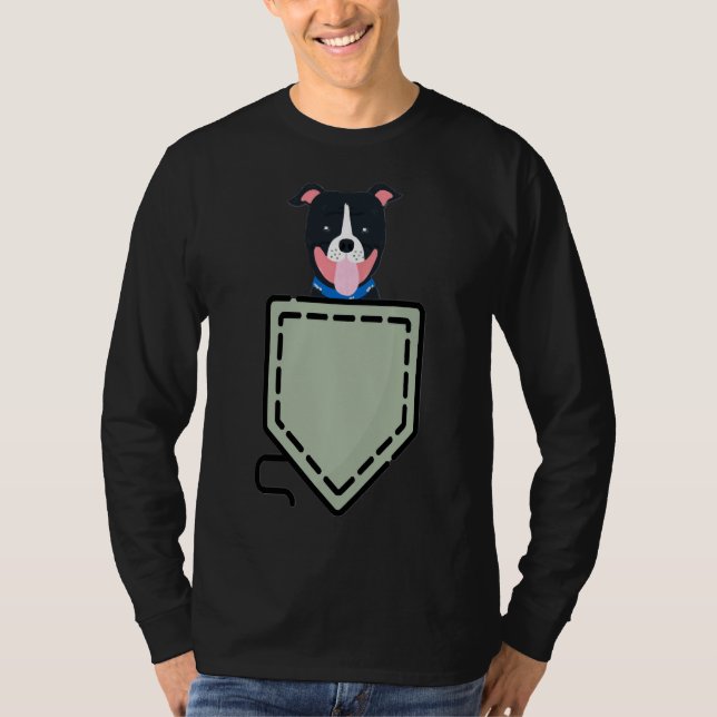 Camiseta Pitbull No Bolso (Frente)