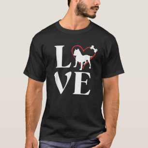 Camiseta Pitbull Oferece Cachorros De Amor Para Mulheres Ca