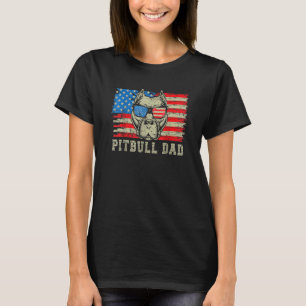 Camiseta Pitbull Pai Americano Pit Bull Cachorro Nos Bandei