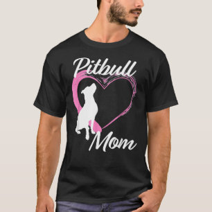 Camiseta Pitbull Para Amantes De Pitbull Cute Pitbull Mãe R