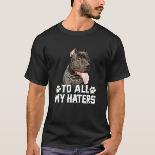 Camiseta Pitbull Para Todos os Meus Inimigos Para Pitbull