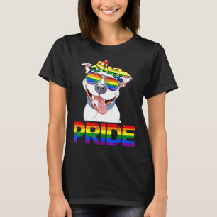 Camiseta Pitbull Pride Lgbt Pride Pitbull Lover Gay Lbian