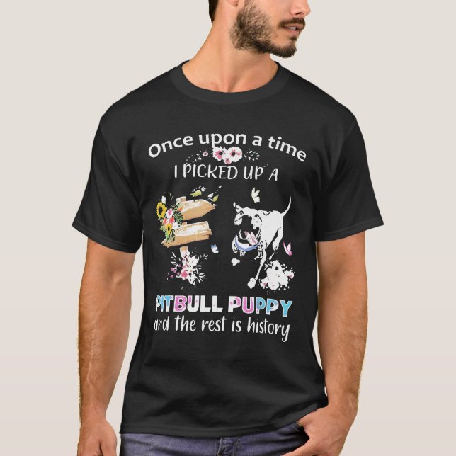 Camiseta Pitbull uma vez no tempo (Frente)