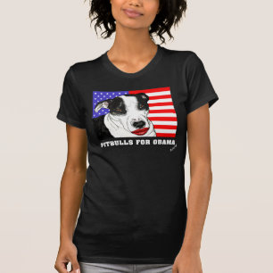 CAMISETA PITBULLS PARA OBAMA 2008