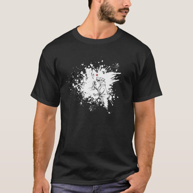 Camiseta Pitbulny Funny Pitbull Dog Lover (Frente)