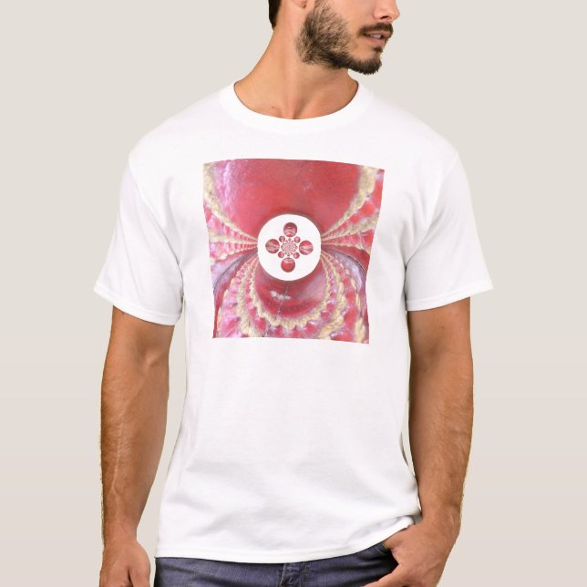 Camiseta Pitch Kaleidoscope: Críquete esmaga o coração do j (Frente)