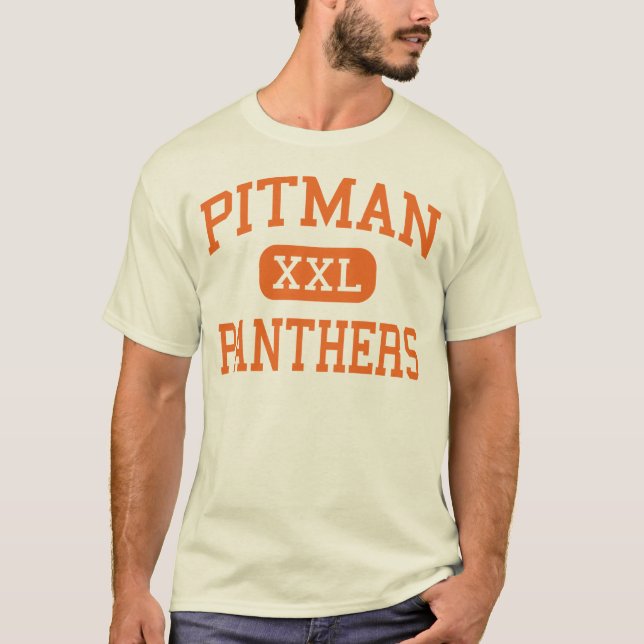 Camiseta Pitman - panteras - alto - Pitman New-jersey (Frente)