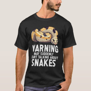 Camiseta Píton Bola Cobra Réptil Macarrão Réptil Snek 1