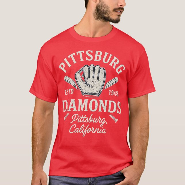 Camiseta Pittsburg Diamonds - California (Frente)