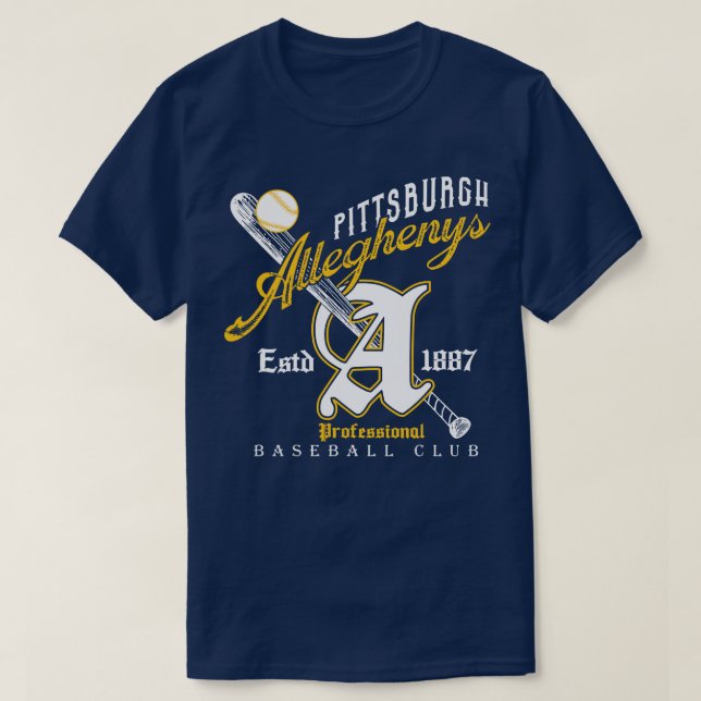 Camiseta Pittsburgh Aleghenys (Frente do Design)